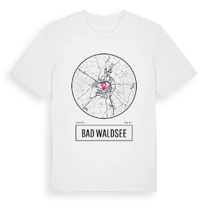 Bad Waldsee t-shirt – ekologisk bomull t-shirt från Pinshirt