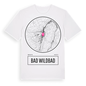 Bad Wildbad t-shirt – ekologisk bomull t-shirt från Pinshirt
