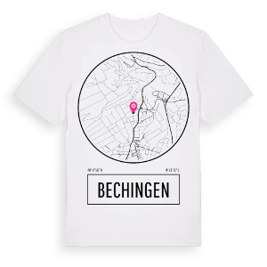 Bechingen t-shirt – ekologisk bomull t-shirt från Pinshirt