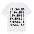 Beiswang ordlek t-shirt