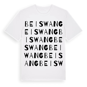 Beiswang ordlek t-shirt – ekologisk bomull t-shirt från Pinshirt