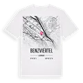 Benzviertel karta t-shirt