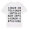 Benzviertel ordlek t-shirt