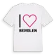 Jag älskar Berglen t-shirt stort tryck