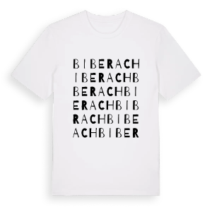 Biberach ordlek t-shirt – ekologisk bomull t-shirt från Pinshirt