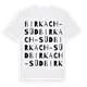 Birkach-Süd ordlek t-shirt