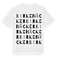 Birkenäcker ordlek t-shirt