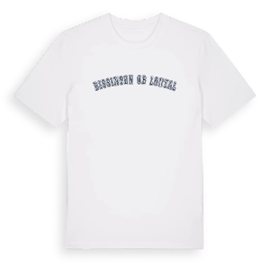 Bissingen ob Lontal college t-shirt – ekologisk bomull t-shirt från Pinshirt