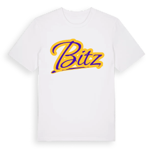 Bitz baseball t-shirt – ekologisk bomull t-shirt från Pinshirt