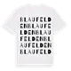 Blaufelden ordlek t-shirt