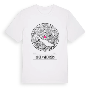 Bodenseekreis t-shirt – ekologisk bomull t-shirt från Pinshirt