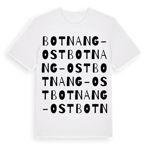Botnang-Ost ordlek t-shirt – ekologisk bomull t-shirt från Pinshirt