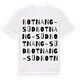 Botnang-Süd ordlek t-shirt