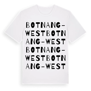 Botnang-West ordlek t-shirt – ekologisk bomull t-shirt från Pinshirt