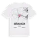 Bräunlingen karta t-shirt