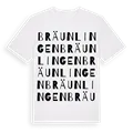 Bräunlingen ordlek t-shirt