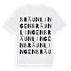 Bräunlingen ordlek t-shirt