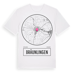 Bräunlingen t-shirt – ekologisk bomull t-shirt från Pinshirt