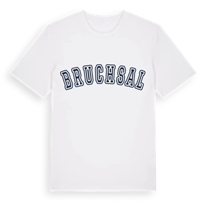Bruchsal college t-shirt – ekologisk bomull t-shirt från Pinshirt