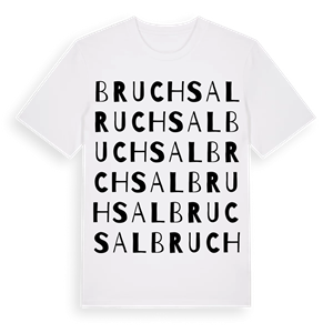 Bruchsal ordlek t-shirt – ekologisk bomull t-shirt från Pinshirt