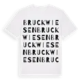 Bruckwiesen ordlek t-shirt
