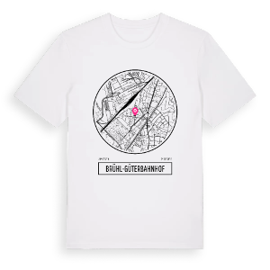 Brühl-Güterbahnhof t-shirt – ekologisk bomull t-shirt från Pinshirt