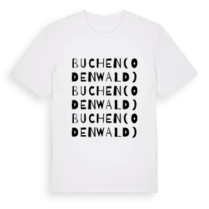 Buchen (Odenwald) ordlek t-shirt – ekologisk bomull t-shirt från Pinshirt