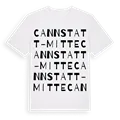 Cannstatt-Mitte ordlek t-shirt