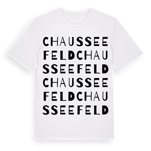 Chausseefeld ordlek t-shirt – ekologisk bomull t-shirt från Pinshirt
