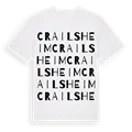 Crailsheim ordlek t-shirt