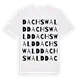 Dachswald ordlek t-shirt