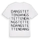 Dangstetten ordlek t-shirt