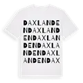 Daxlanden ordlek t-shirt