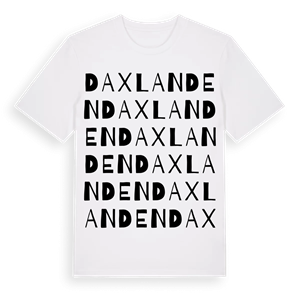 Daxlanden ordlek t-shirt – ekologisk bomull t-shirt från Pinshirt