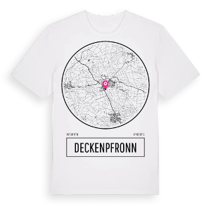 Deckenpfronn t-shirt – ekologisk bomull t-shirt från Pinshirt