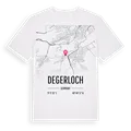 Degerloch karta t-shirt