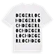 Degerloch ordlek t-shirt