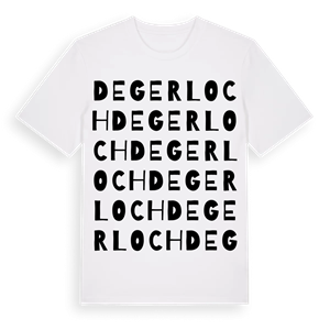 Degerloch ordlek t-shirt – ekologisk bomull t-shirt från Pinshirt