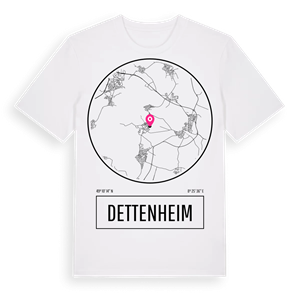 Dettenheim t-shirt – ekologisk bomull t-shirt från Pinshirt