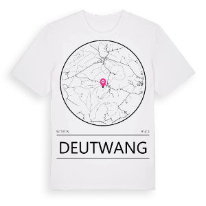 Deutwang t-shirt – ekologisk bomull t-shirt från Pinshirt