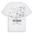 Ditzingen karta t-shirt