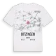 Ditzingen karta t-shirt