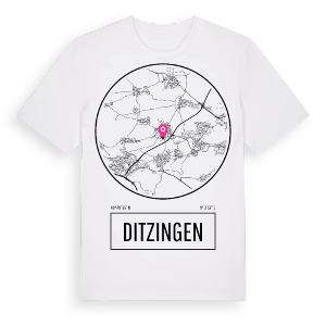 Ditzingen t-shirt – ekologisk bomull t-shirt från Pinshirt
