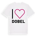 Jag älskar Dobel t-shirt stort tryck