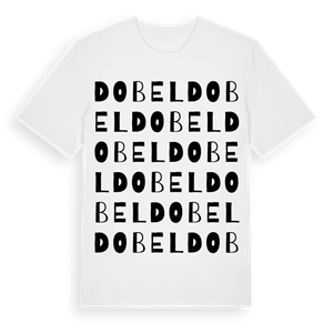 Dobel ordlek t-shirt – ekologisk bomull t-shirt från Pinshirt