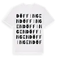 Döffingen ordlek t-shirt