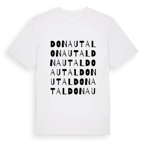 Donautal ordlek t-shirt – ekologisk bomull t-shirt från Pinshirt