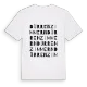 Dürrenzimmern ordlek t-shirt