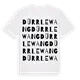 Dürrlewang ordlek t-shirt