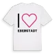 Jag älskar Eberstadt t-shirt stort tryck